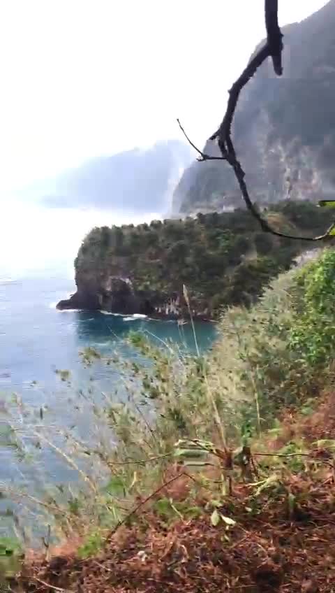Actual coast view · frame from the supplied site video